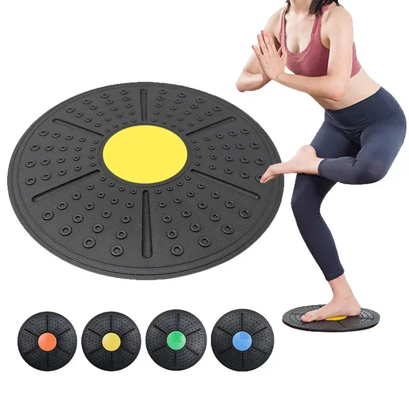 Gross motor, Kids and Adults, Swing Balance Board 360° Waist Rotation Torsion Balance Exerciser Rehabilitation Training Home Yoga Fitness Exercise Tool