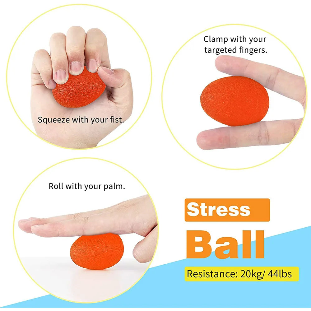 Therapy Kit Finger Exercisers and Hand Strengtheners Grip Dexterity, fine motor, handwritting andStress Relief Kids and Adults