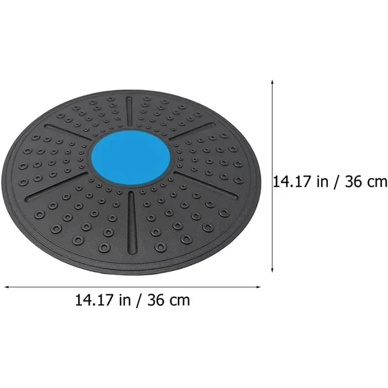 Gross motor, Kids and Adults, Swing Balance Board 360° Waist Rotation Torsion Balance Exerciser Rehabilitation Training Home Yoga Fitness Exercise Tool
