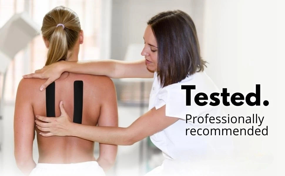 5-10 cm Sports Kinesio Tape Muscle Kinesiology Elastic Knee Pain Relief Strain Patch Athletic Recovery and postural correction, Fitness Bandages