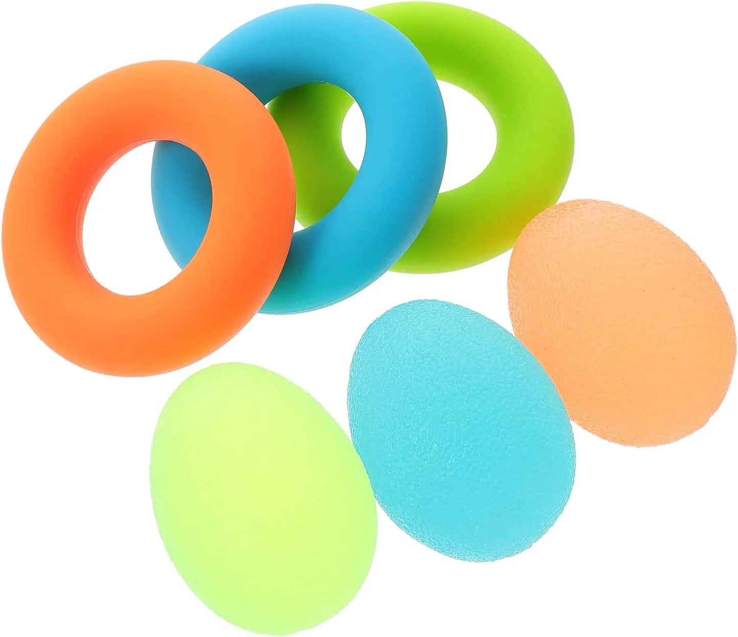 Therapy Kit Finger Exercisers and Hand Strengtheners Grip Dexterity, fine motor, handwritting andStress Relief Kids and Adults