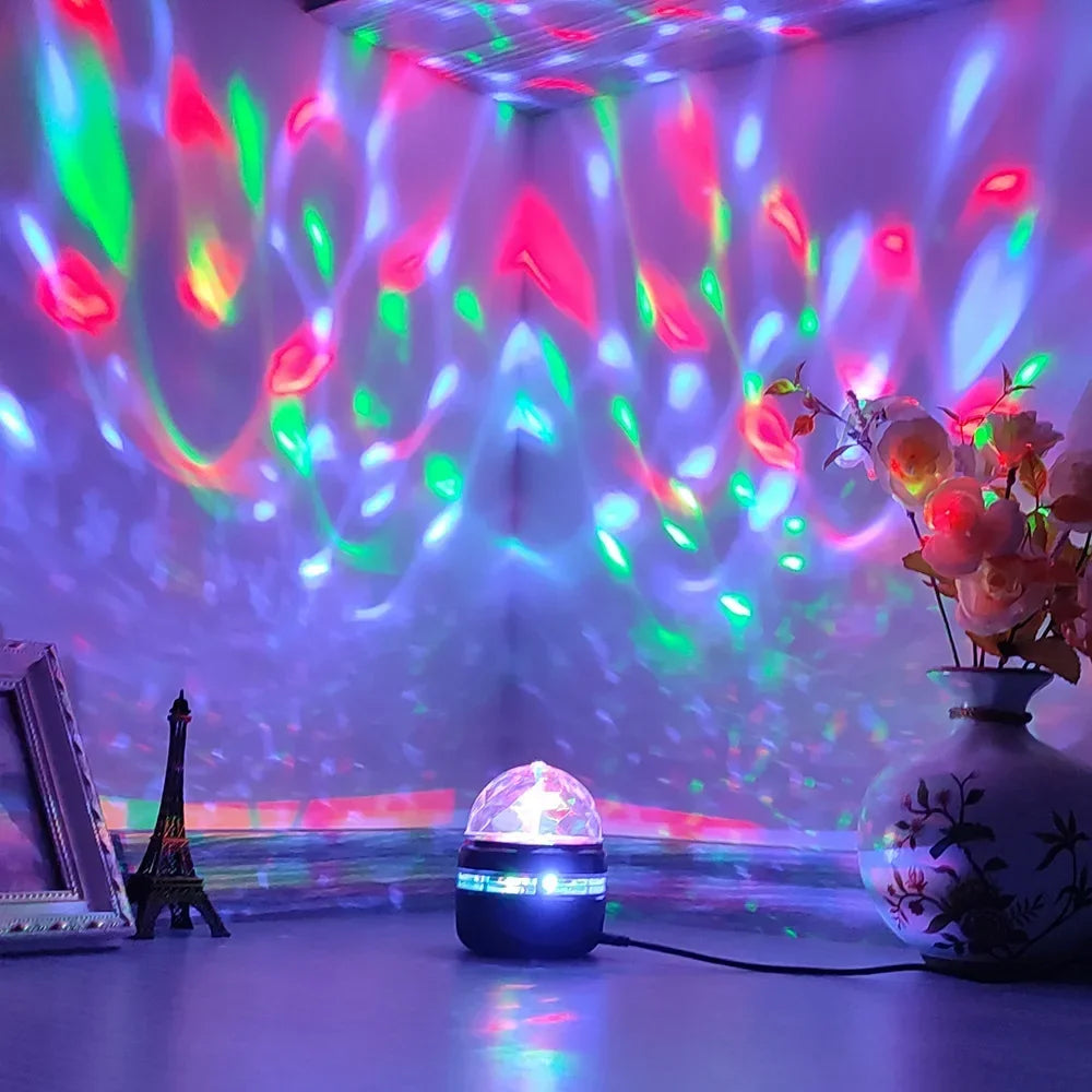 Sensory relaxation, Sleep routine, calming 5V Star Galaxy Projector Night Light Sky Colorful Display for Bedrooms Gaming Room USB Auto-Rotating Ambiance for Bedrooms Party