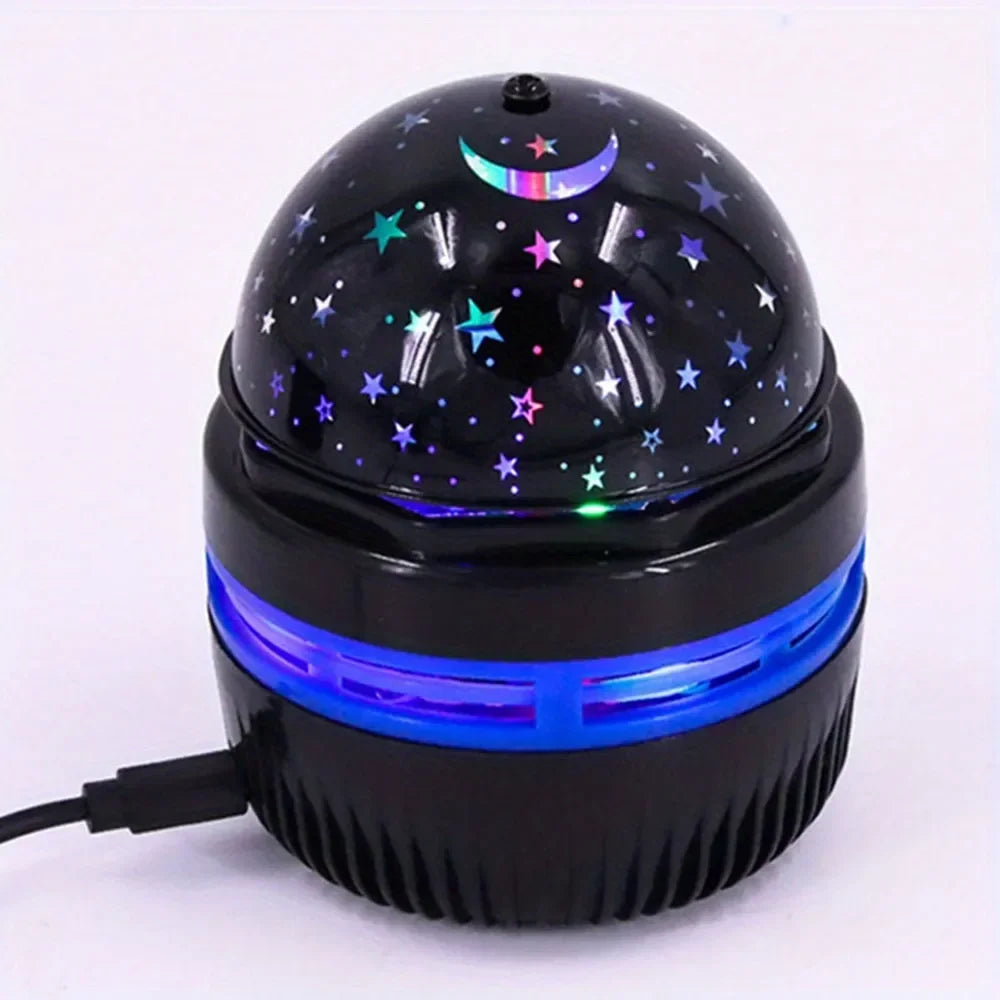Sensory relaxation, Sleep routine, calming 5V Star Galaxy Projector Night Light Sky Colorful Display for Bedrooms Gaming Room USB Auto-Rotating Ambiance for Bedrooms Party