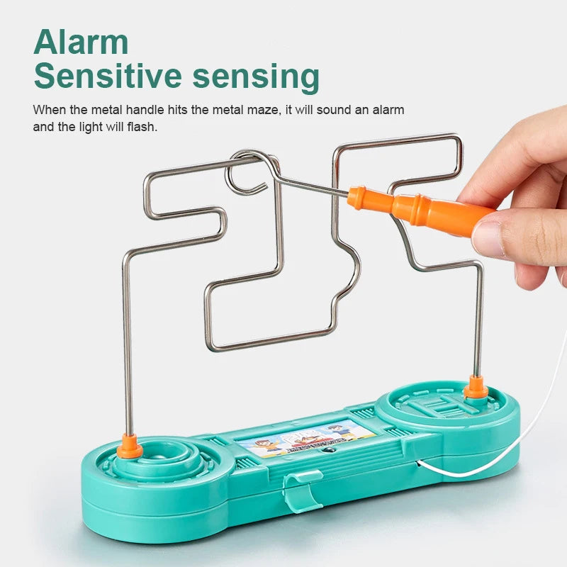 Fun Kids Concentration Training Electric Collision Maze Toy, Science Experiment Kids Early Education Puzzle