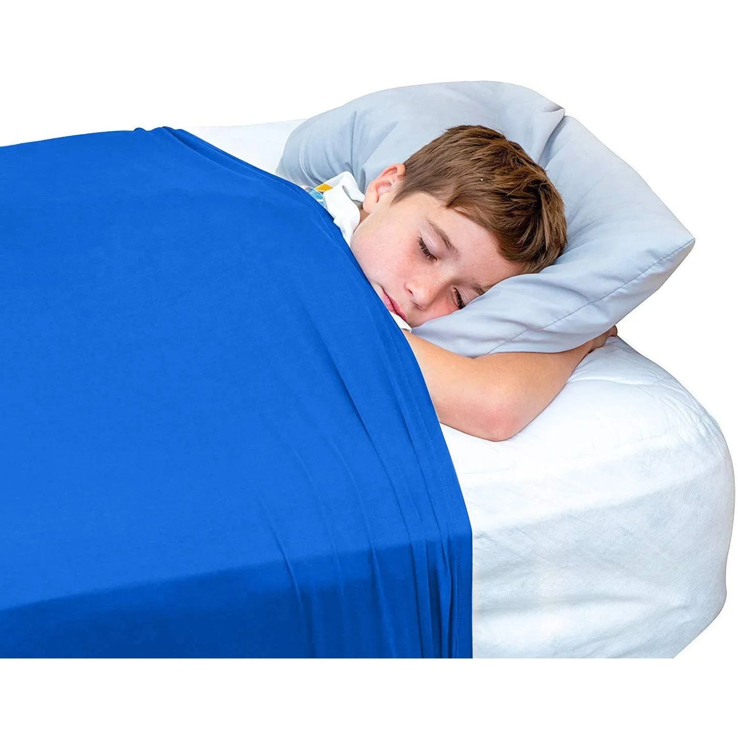 Sensory Compression Blanket Stretchy Lycra Bed Sheet for Kids Boys Girls Alternative to Weighted Blankets Sleeping Bedding, Sleep regulation, ASD, Sensory processing, ADHD