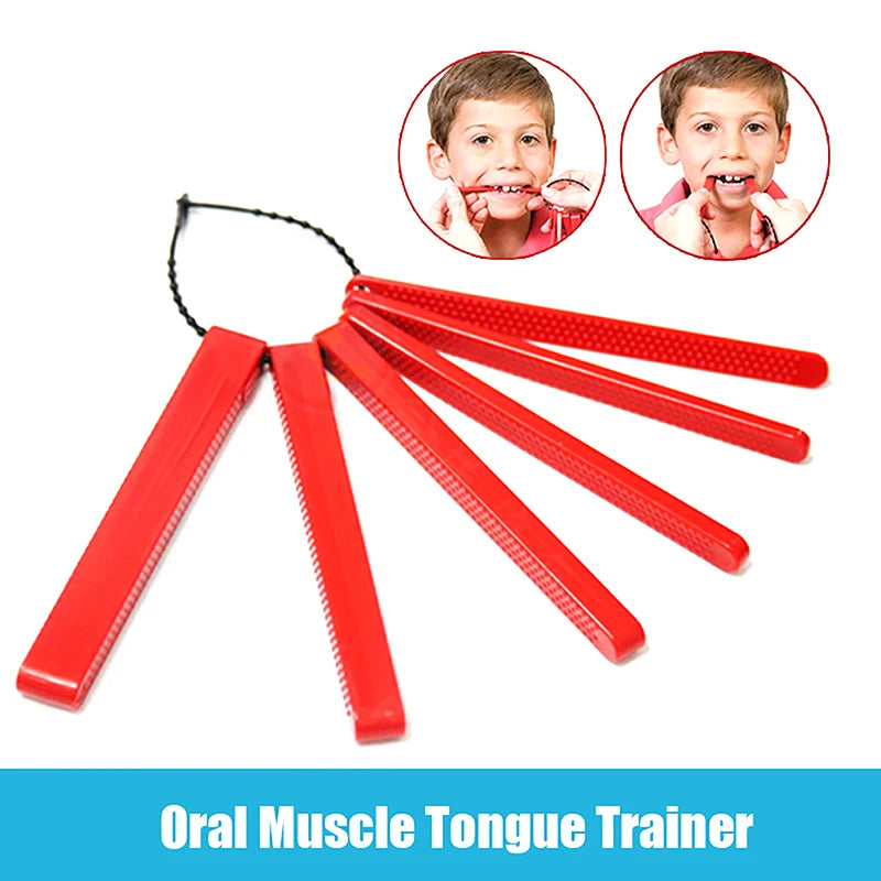 Speech Therapy Teeth Massager Adult Children Speak Oral Muscle Rehabilitation Training Chewing Tube Autism Sensory Therapy Tool, Articulation, muscle stimulation